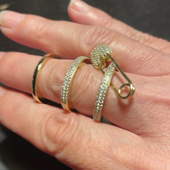 Sterling silver ring set for men and women - Picture 3 of 10